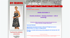 Desktop Screenshot of dmtrading.pl